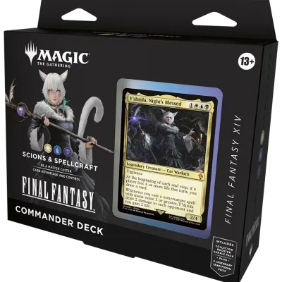 Magic - Final Fantasy - Kit 4 Packs de Commander