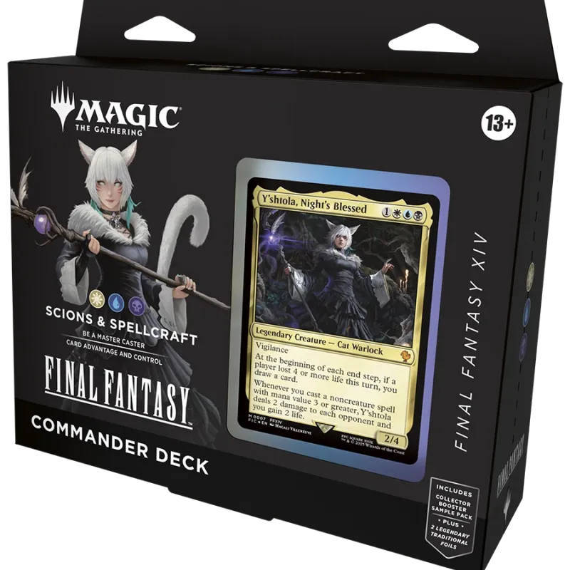 Magic - Final Fantasy - Kit 4 Packs de Commander
