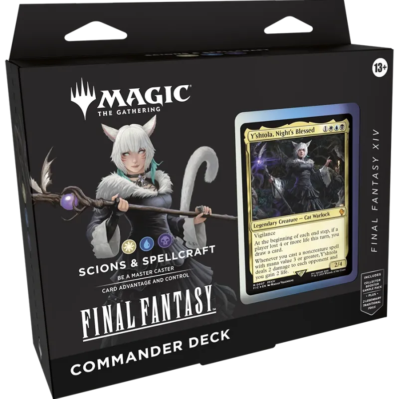 Magic - Final Fantasy - Kit 4 Packs de Commander
