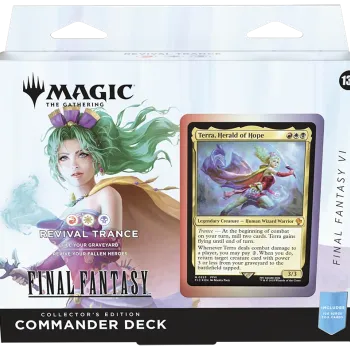 Magic - Final Fantasy - Kit 4 packs de Commander Edição de Colecionador