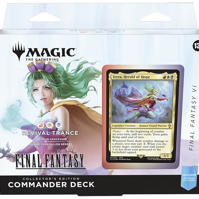 Magic - Final Fantasy - Kit 4 packs de Commander Edição de Colecionador Magic - Final Fantasy - Kit 4 packs de Commander Edição de Colecionador