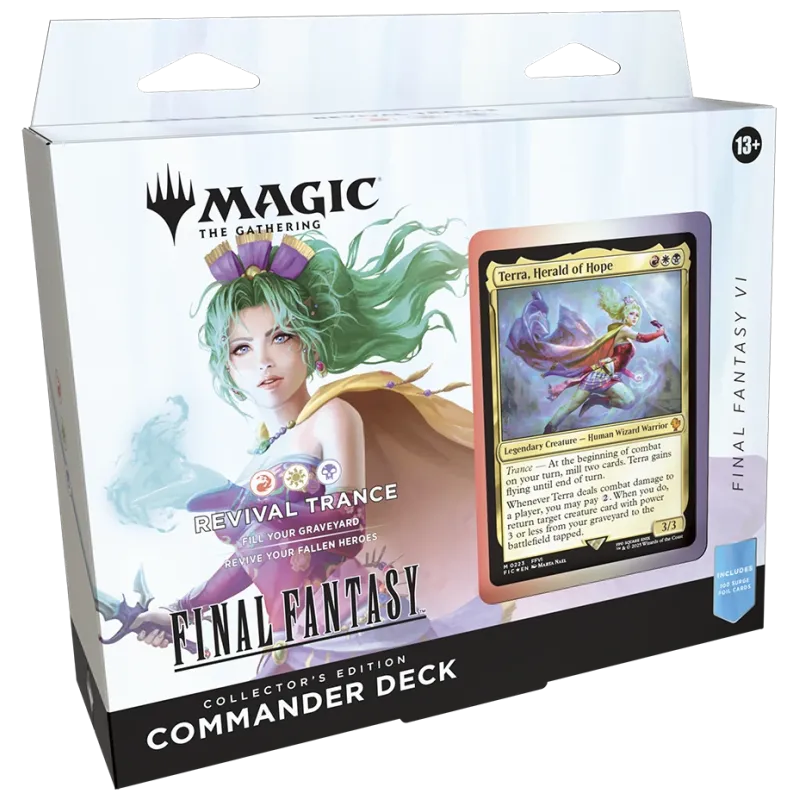 Magic - Final Fantasy - Kit 4 packs de Commander Edição de Colecionador Magic - Final Fantasy - Kit 4 packs de Commander Edição de Colecionador
