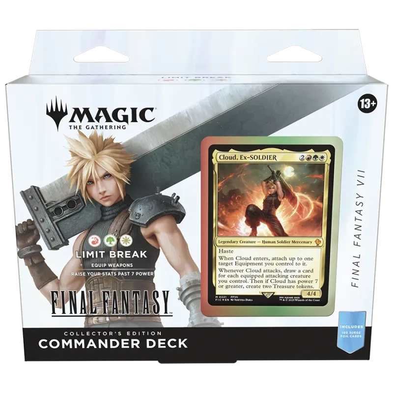 Magic - Final Fantasy - Kit 4 packs de Commander Edição de Colecionador Magic - Final Fantasy - Kit 4 packs de Commander Edição de Colecionador