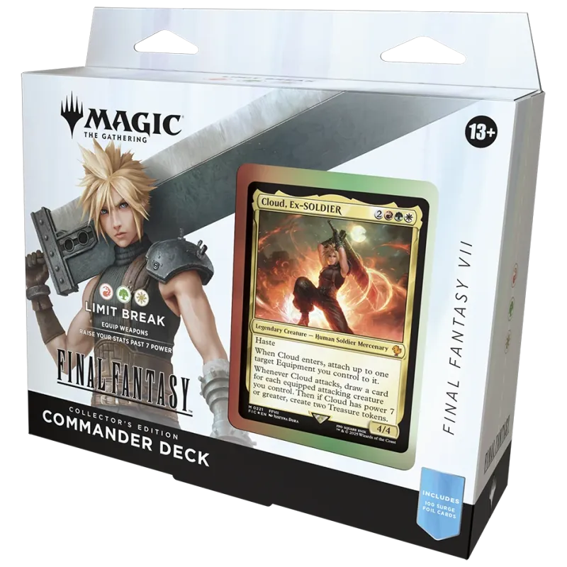Magic - Final Fantasy - Kit 4 packs de Commander Edição de Colecionador Magic - Final Fantasy - Kit 4 packs de Commander Edição de Colecionador