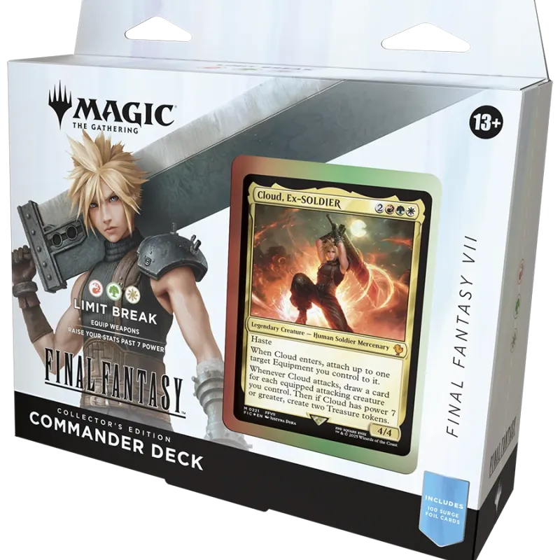 Magic - Final Fantasy - Kit 4 packs de Commander Edição de Colecionador Magic - Final Fantasy - Kit 4 packs de Commander Edição de Colecionador