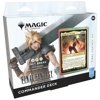 Magic - Final Fantasy - Kit 4 packs de Commander Edição de Colecionador