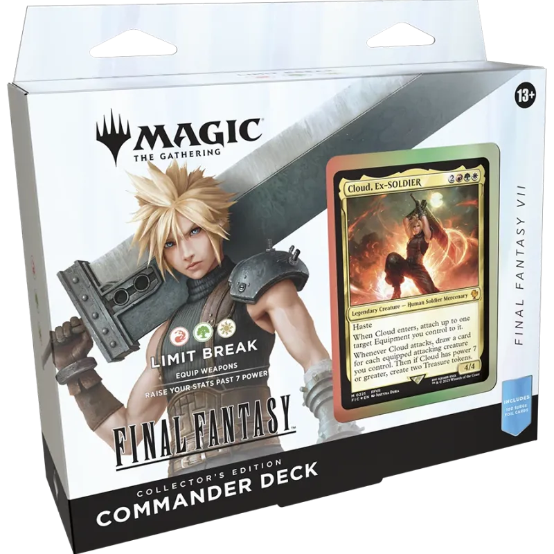 Magic - Final Fantasy - Kit 4 packs de Commander Edição de Colecionador Magic - Final Fantasy - Kit 4 packs de Commander Edição de Colecionador