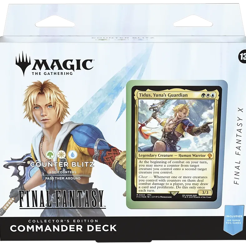 Magic - Final Fantasy - Kit 4 packs de Commander Edição de Colecionador Magic - Final Fantasy - Kit 4 packs de Commander Edição de Colecionador