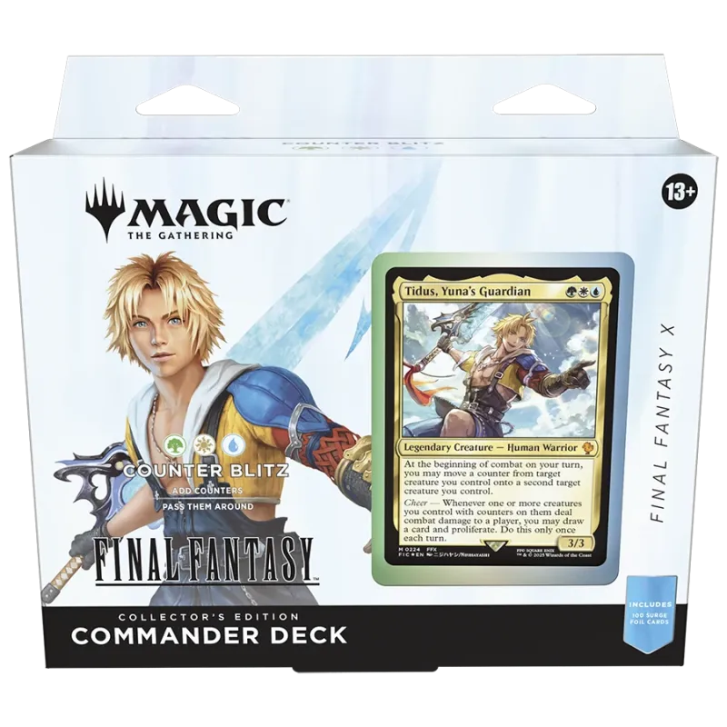 Magic - Final Fantasy - Kit 4 packs de Commander Edição de Colecionador Magic - Final Fantasy - Kit 4 packs de Commander Edição de Colecionador