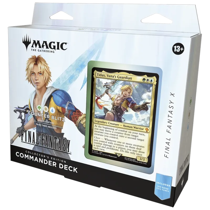 Magic - Final Fantasy - Kit 4 packs de Commander Edição de Colecionador Magic - Final Fantasy - Kit 4 packs de Commander Edição de Colecionador