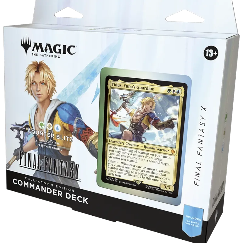 Magic - Final Fantasy - Kit 4 packs de Commander Edição de Colecionador Magic - Final Fantasy - Kit 4 packs de Commander Edição de Colecionador