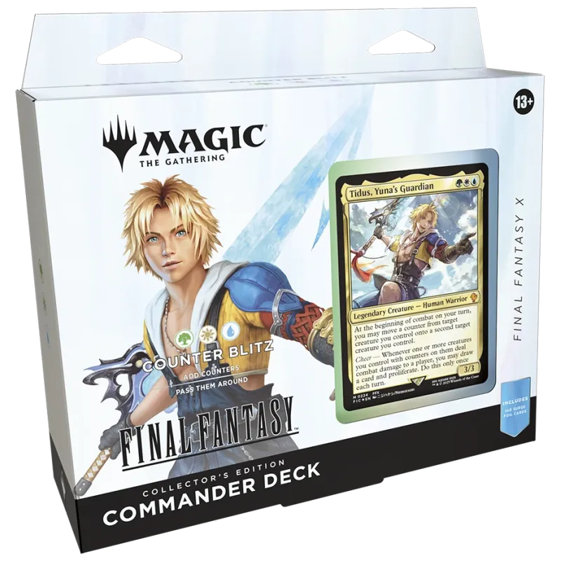 Magic - Final Fantasy - Kit 4 packs de Commander Edição de Colecionador Magic - Final Fantasy - Kit 4 packs de Commander Edição de Colecionador