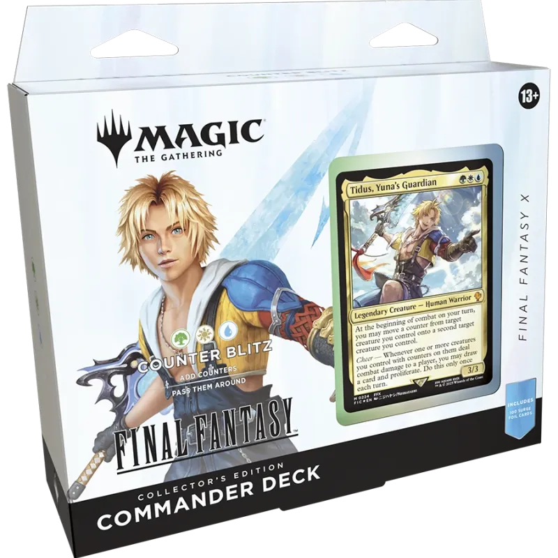 Magic - Final Fantasy - Kit 4 packs de Commander Edição de Colecionador Magic - Final Fantasy - Kit 4 packs de Commander Edição de Colecionador