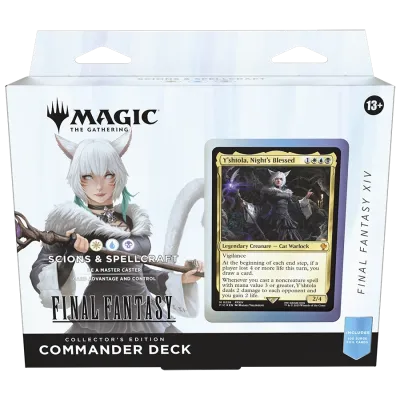 Magic - Final Fantasy - Kit 4 packs de Commander Edição de Colecionador