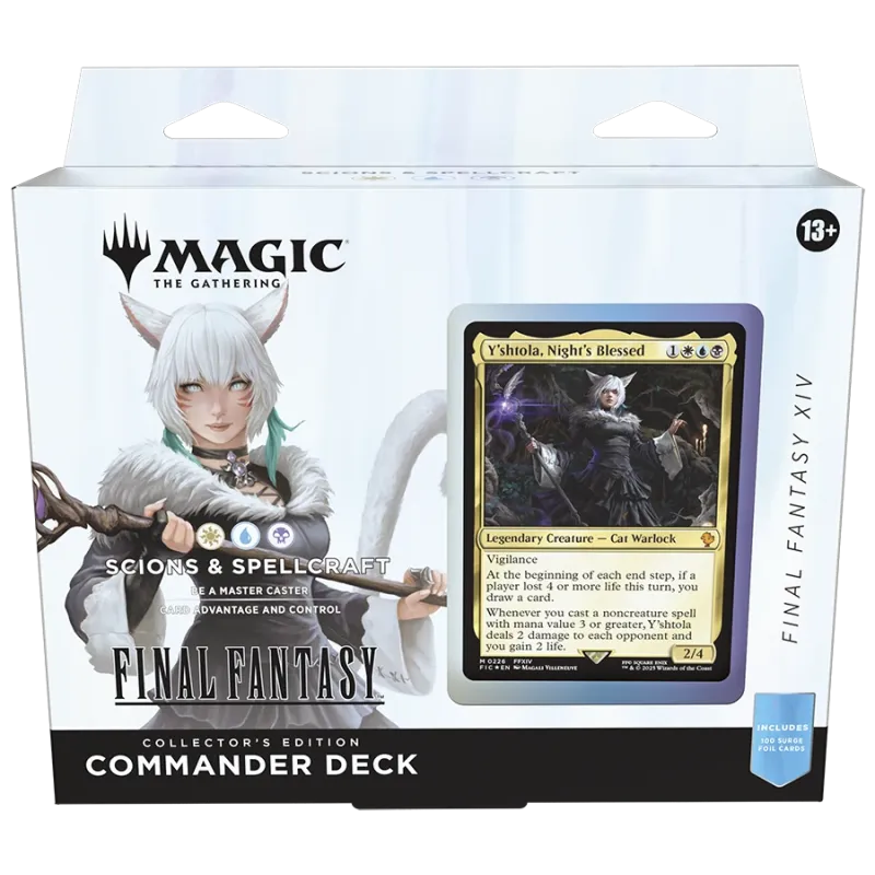 Magic - Final Fantasy - Kit 4 packs de Commander Edição de Colecionador Magic - Final Fantasy - Kit 4 packs de Commander Edição de Colecionador