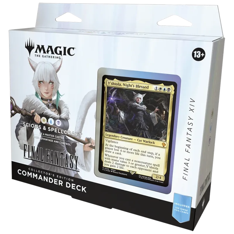 Magic - Final Fantasy - Kit 4 packs de Commander Edição de Colecionador Magic - Final Fantasy - Kit 4 packs de Commander Edição de Colecionador