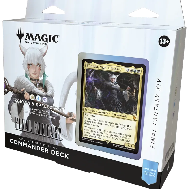 Magic - Final Fantasy - Kit 4 packs de Commander Edição de Colecionador Magic - Final Fantasy - Kit 4 packs de Commander Edição de Colecionador