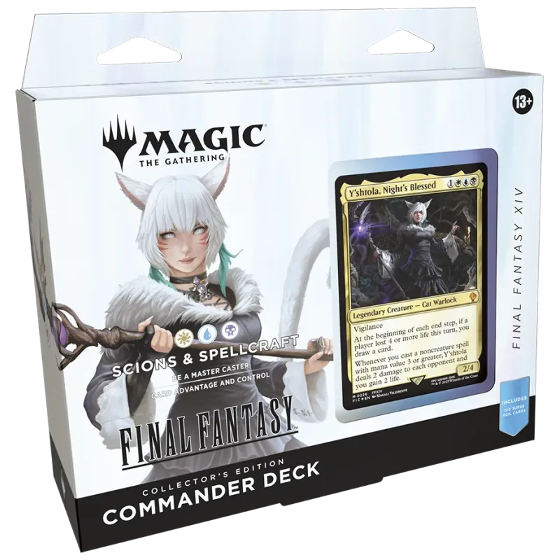 Magic - Final Fantasy - Kit 4 packs de Commander Edição de Colecionador Magic - Final Fantasy - Kit 4 packs de Commander Edição de Colecionador