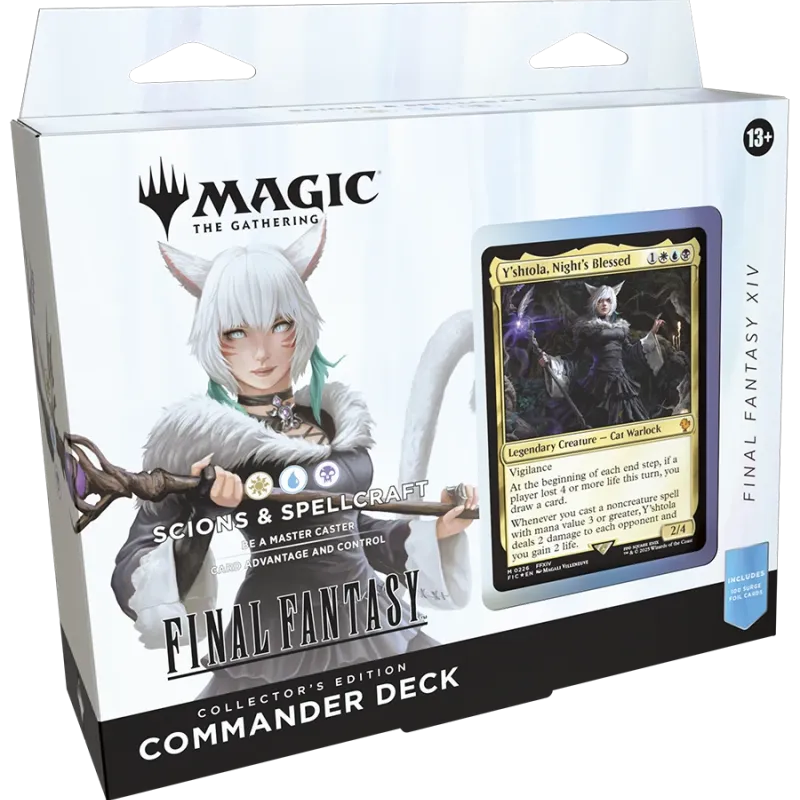 Magic - Final Fantasy - Kit 4 packs de Commander Edição de Colecionador Magic - Final Fantasy - Kit 4 packs de Commander Edição de Colecionador