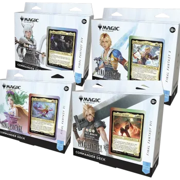 Magic - Final Fantasy - Kit 4 packs de Commander Edição de Colecionador