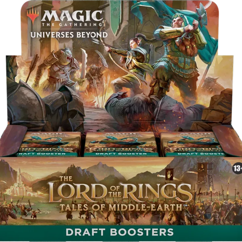 Magic - O Senhor dos Anéis: Contos da Terra Média - Caixa de Booster de Draft em Inglês Magic - O Senhor dos Anéis: Contos da Terra Média - Caixa de Booster de Draft em Inglês