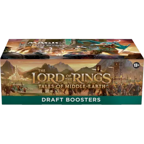 Magic - O Senhor dos Anéis: Contos da Terra Média - Caixa de Booster de Draft em Inglês