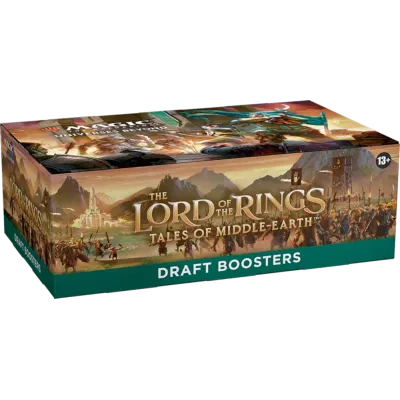 Magic - O Senhor dos Anéis: Contos da Terra Média - Caixa de Booster de Draft em Inglês