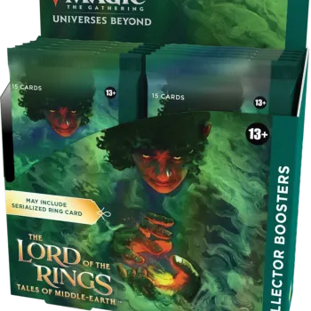 Magic - O Senhor dos Anéis: Contos da Terra Média - Caixa de Booster de Colecionador em Inglês