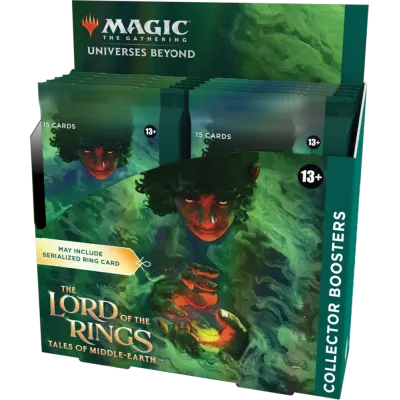 Magic - O Senhor dos Anéis: Contos da Terra Média - Caixa de Booster de Colecionador em Inglês