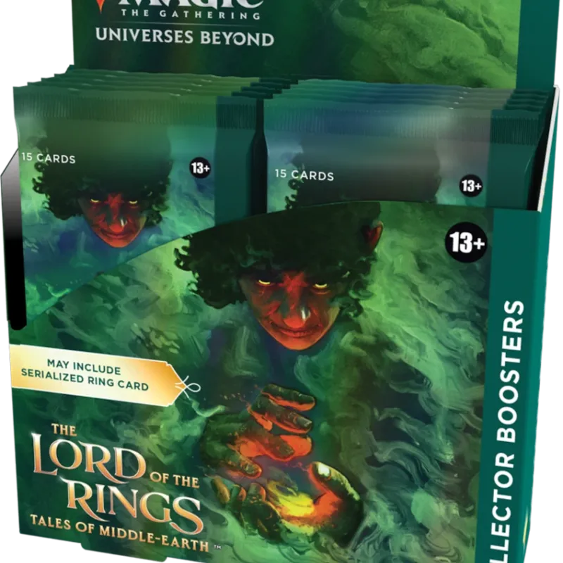 Magic - O Senhor dos Anéis: Contos da Terra Média - Caixa de Booster de Colecionador em Inglês