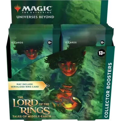 Magic - O Senhor dos Anéis: Contos da Terra Média - Caixa de Booster de Colecionador em Inglês