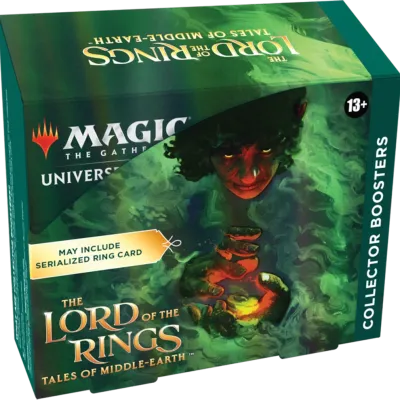 Magic - O Senhor dos Anéis: Contos da Terra Média - Caixa de Booster de Colecionador em Inglês
