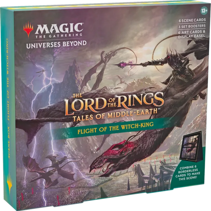 Magic - O Senhor dos Anéis: Contos da Terra Média - Caixa de Cena Flight of The Witch King em Inglês