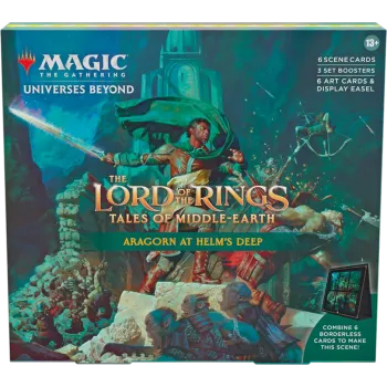 Magic - O Senhor dos Anéis: Contos da Terra Média - Caixa de Cena Aragorn at Helm's Deep em Inglês