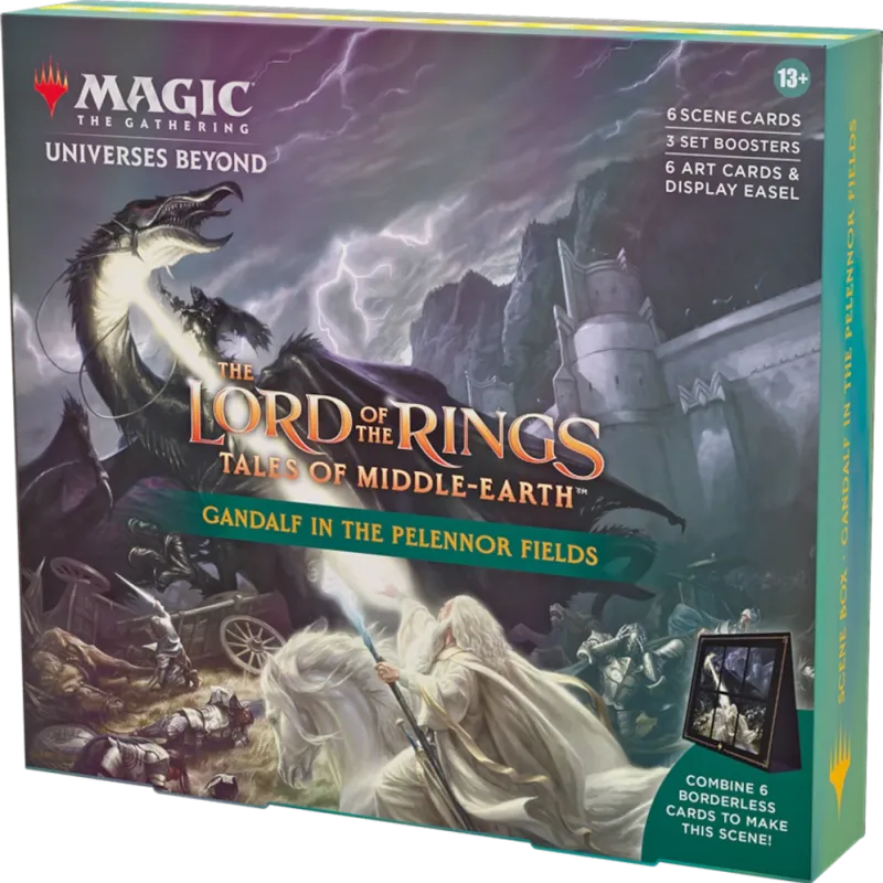 Magic - O Senhor dos Anéis: Contos da Terra Média - Caixa de Cena Galdalf in the Felennor Fields em Inglês