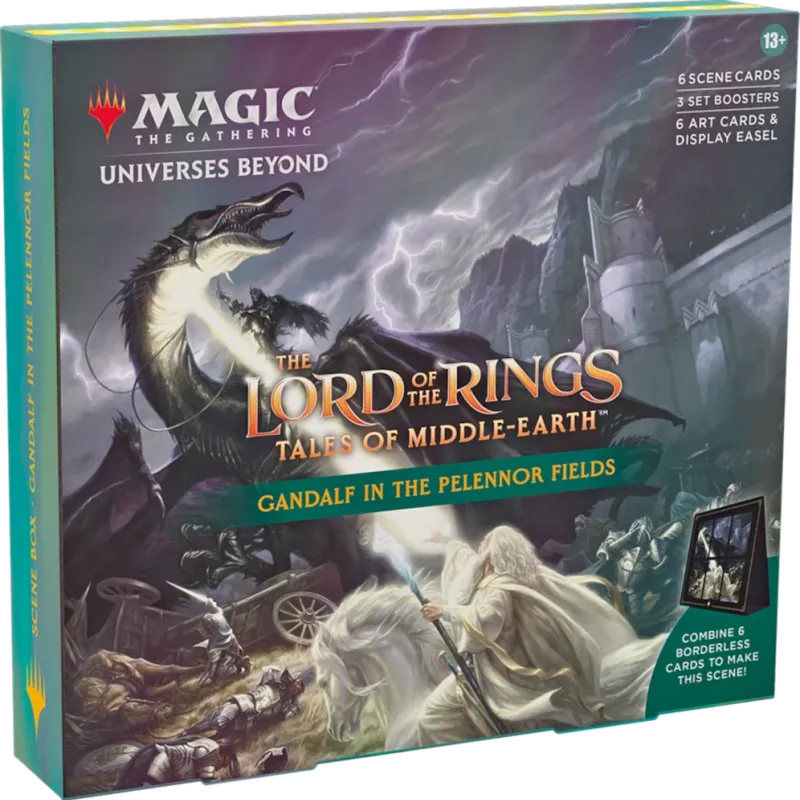 Magic - O Senhor dos Anéis: Contos da Terra Média - Caixa de Cena Galdalf in the Felennor Fields em Inglês