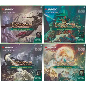 Magic - O Senhor dos Anéis: Contos da Terra Média - kit 4 caixas de Cena em Inglês