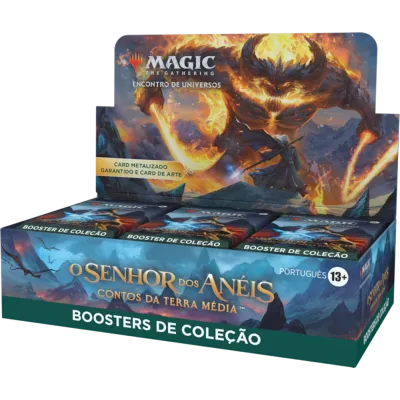 Magic - O Senhor dos Anéis: Contos da Terra Média - Caixa de Booster de Coleção em Português