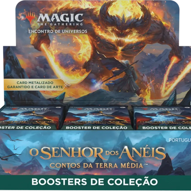 Magic - O Senhor dos Anéis: Contos da Terra Média - Caixa de Booster de Coleção em Português Magic - O Senhor dos Anéis: Contos da Terra Média - Caixa de Booster de Coleção em Português
