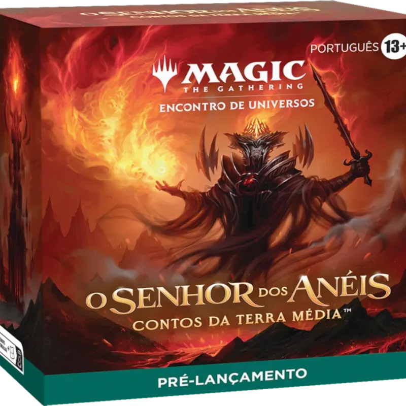 Magic - O Senhor dos Anéis: Contos da Terra Média - Kit de Pré Lançamento em Português Magic - O Senhor dos Anéis: Contos da Terra Média - Kit de Pré Lançamento em Português