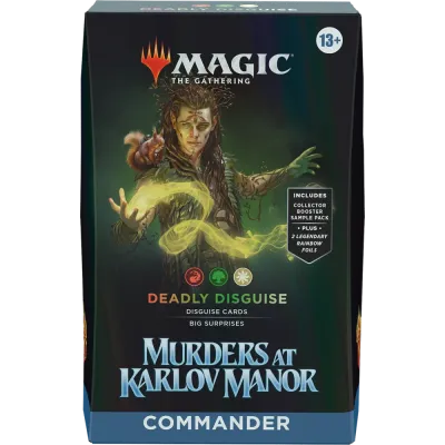 Magic - Assassinato na Mansão Karlov - Kit de Commander 4 Packs em Inglês