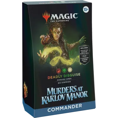 Magic - Assassinato na Mansão Karlov - Kit de Commander 4 Packs em Inglês