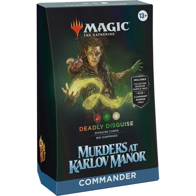 Magic - Assassinato na Mansão Karlov - Kit de Commander 4 Packs em Inglês