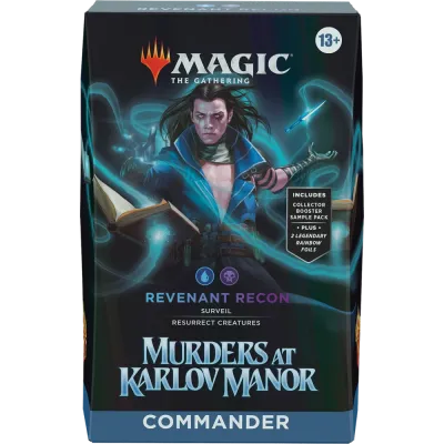 Magic - Assassinato na Mansão Karlov - Kit de Commander 4 Packs em Inglês