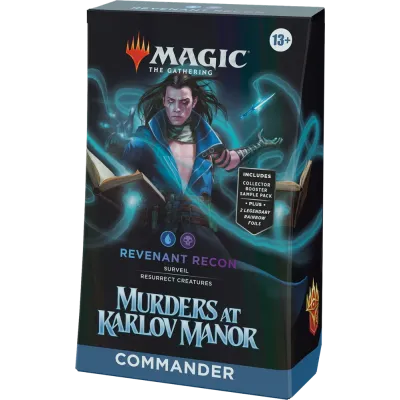 Magic - Assassinato na Mansão Karlov - Kit de Commander 4 Packs em Inglês