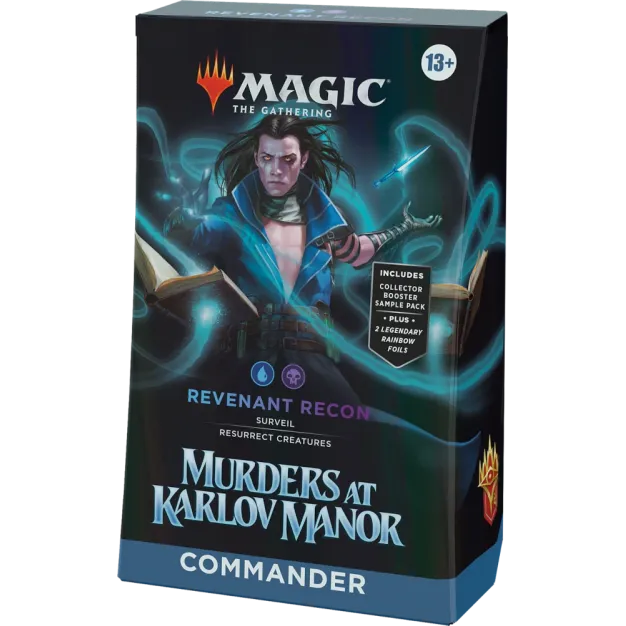 Magic - Assassinato na Mansão Karlov - Kit de Commander 4 Packs em Inglês