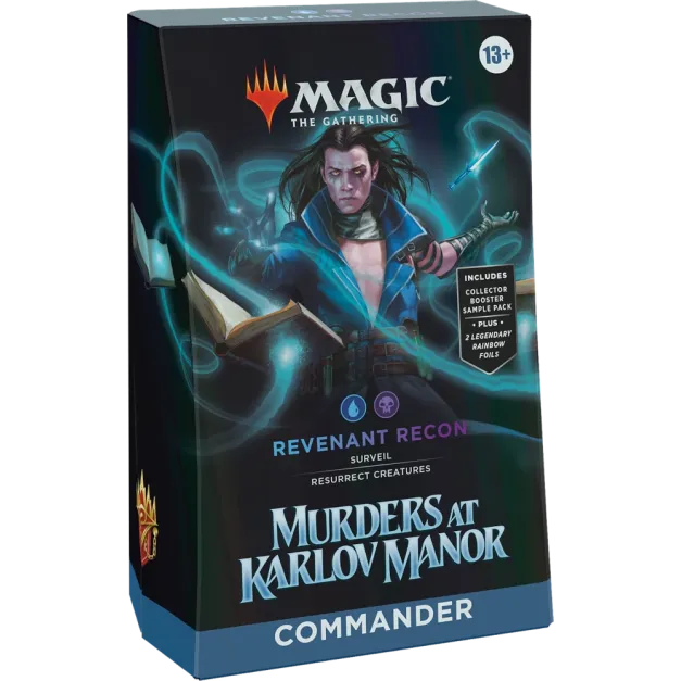Magic - Assassinato na Mansão Karlov - Kit de Commander 4 Packs em Inglês