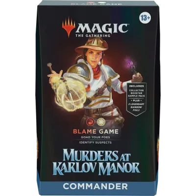 Magic - Assassinato na Mansão Karlov - Kit de Commander 4 Packs em Inglês