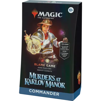 Magic - Assassinato na Mansão Karlov - Kit de Commander 4 Packs em Inglês