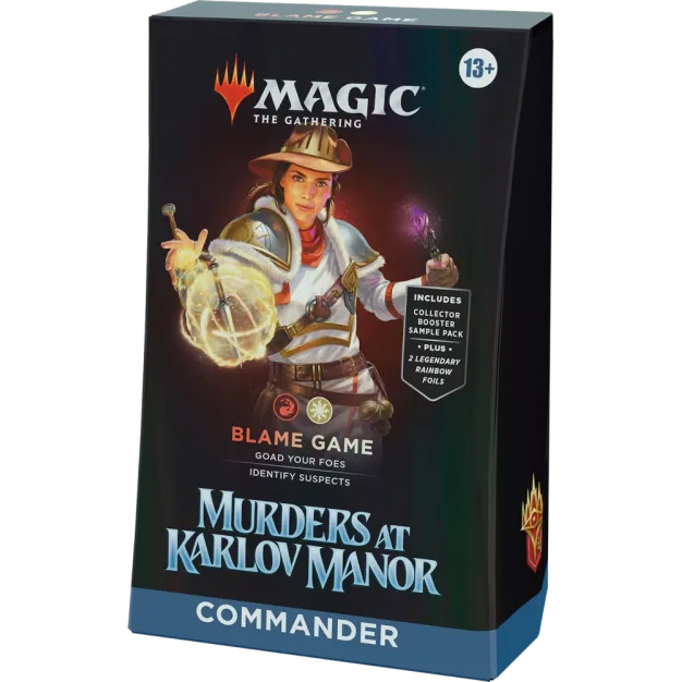Magic - Assassinato na Mansão Karlov - Kit de Commander 4 Packs em Inglês